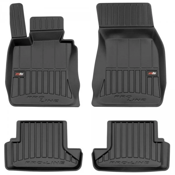 Gulvmatter Bmw 6 (E64) (2003-2010) – 3D Premium med sidekant | Frogum
