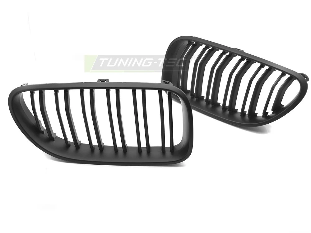 Grill BMW 6-Serie F12/F13 11-18 - Sport Matt Black Double Bar