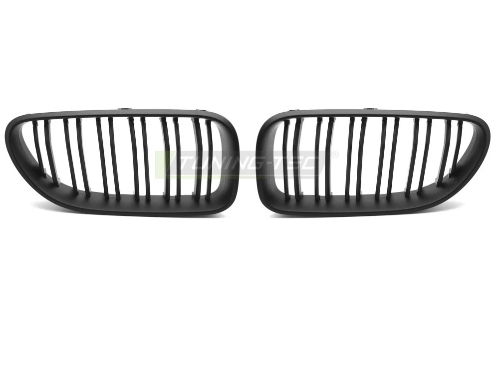 Grill BMW 6-Serie F12/F13 11-18 - Sport Matt Black Double Bar