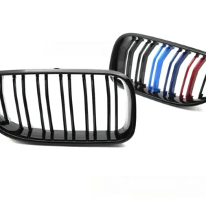 Grill BMW 6-Serie F12/F13 11-18 - Sport Glossy Black Tri-Colour Double Bar