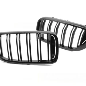 Grill BMW 6-Serie G32 (2017–2020) Sport Double Bar Glossy Svart - GRBMT1