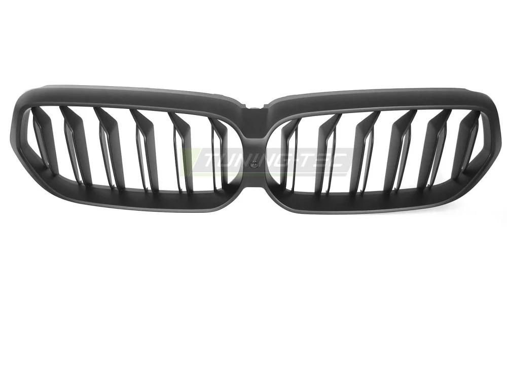 Grill BMW 6-Serie G32 LCI (2020–2023) Sport Matt Svart Dobbel Bar - GRBMT5