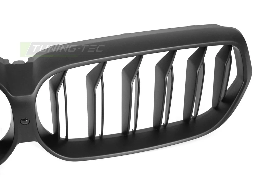 Grill BMW 6-Serie G32 LCI (2020–2023) Sport Matt Svart Dobbel Bar - GRBMT5