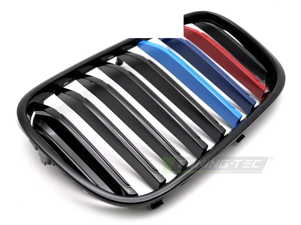 Grill BMW 7 Serie G11/G12 15-22 - Glossy Svart Tri-Color
