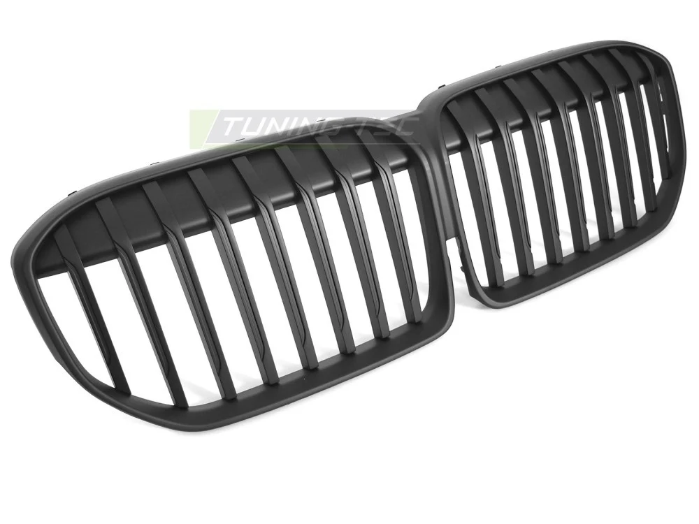 Grill BMW 7 Serie G11/G12 LCI 19-22 - Matt Svart