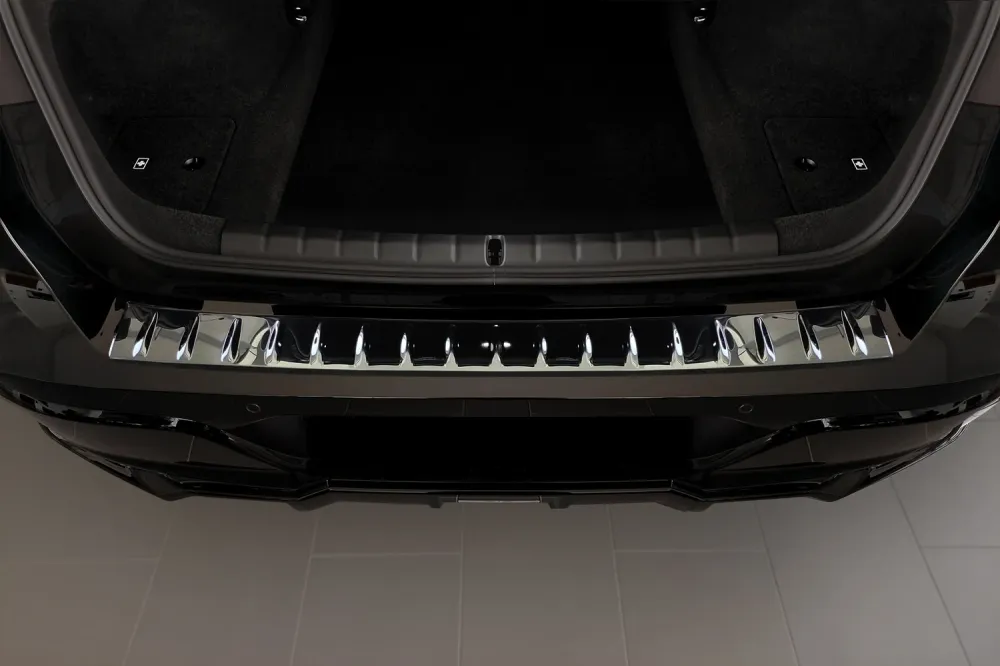 Bakfangerbeskytter Bmw 7 (G70) M Pakke / Black (2022-) – Rustfritt stål | Avisa