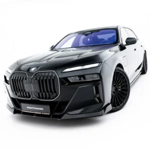 Frontspoiler BMW 7 G70 M‑Pack V4 – ABS Gloss Black