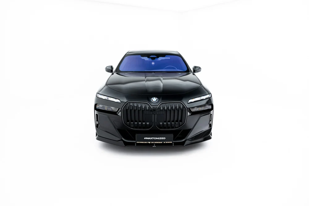 Frontspoiler BMW 7 G70 M‑Pack V4 – ABS Gloss Black