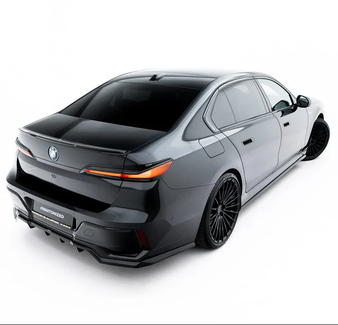 Spoiler BMW 7 G70 M‑Pack – 3D V.2, ABS Gloss Black