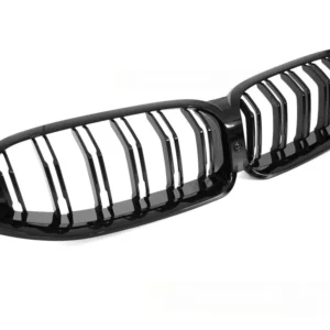 Grill BMW 8-Serie G14/G15 (2018–2022) Sport Double Bar Glossy Svart - GRBMT7