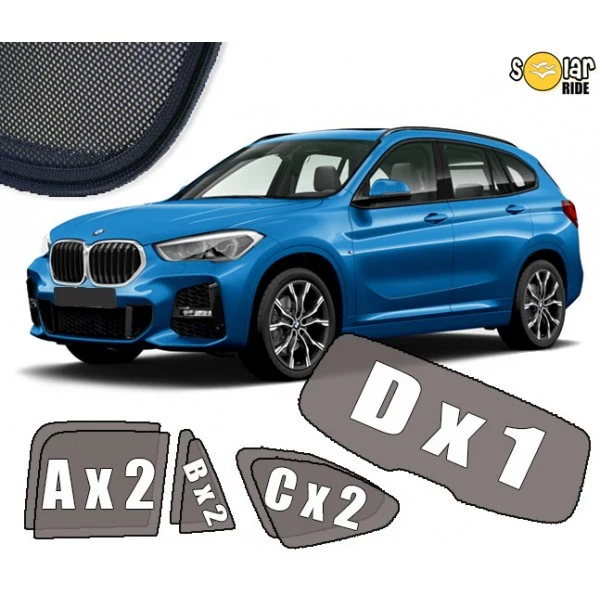 Solskjerm Bmw X1 (F48) (2015-2022) (7 stk)