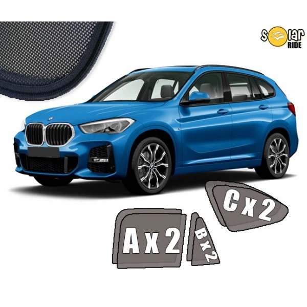 Solskjerm Bmw X1 (F48) (2015-2022) (6 stk)