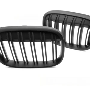 Grill BMW X1 F48 (2015–2020) Sport Matt Svart Dobbel Bar - GRBMU4