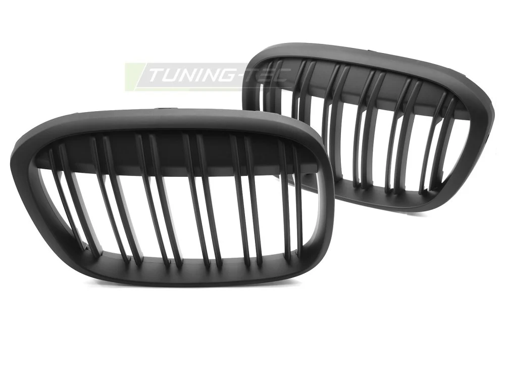 Grill BMW X1 F48 (2015–2020) Sport Matt Svart Dobbel Bar - GRBMU4