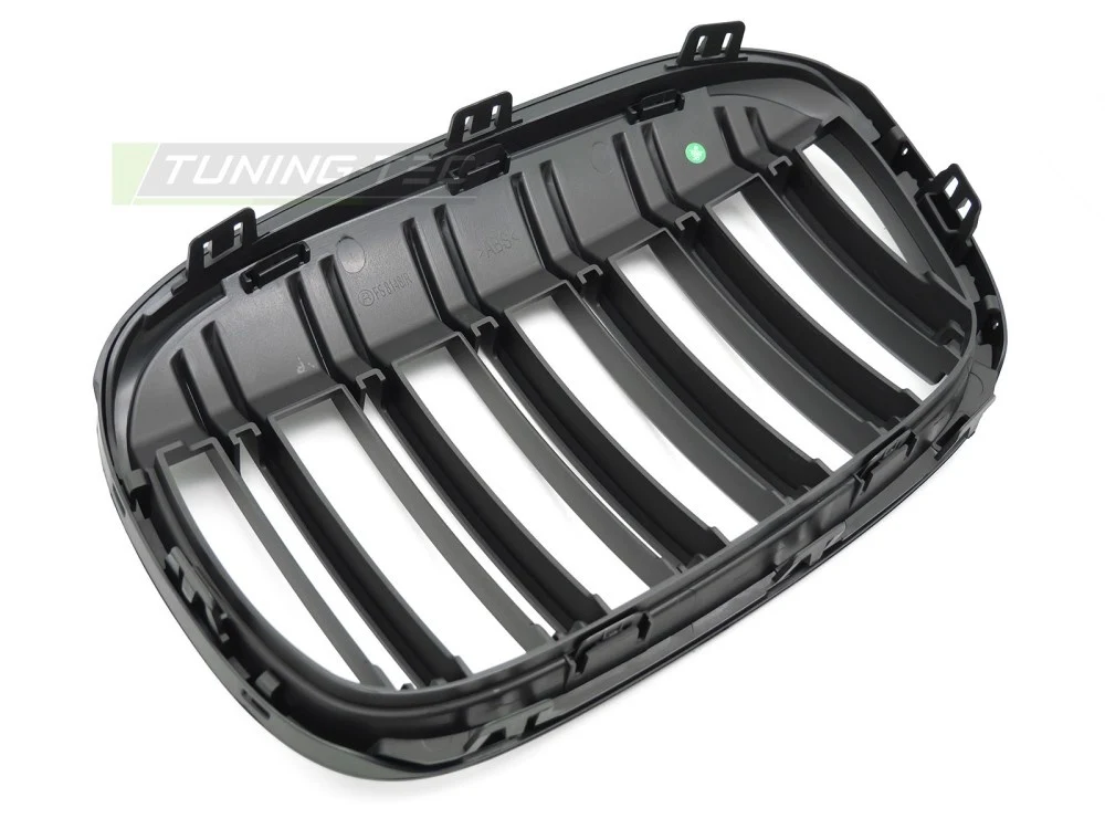 Grill BMW X1 F48 (2015–2020) Sport Matt Svart Dobbel Bar - GRBMU4