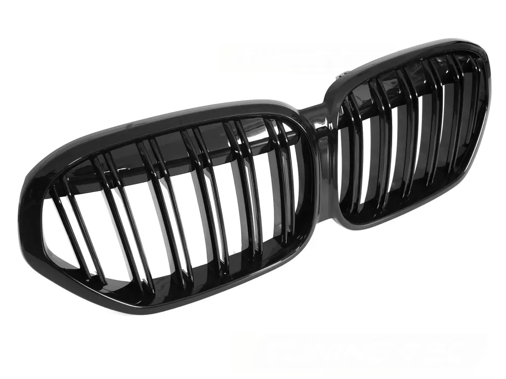Grill BMW X1 F48 LCI (2020–2022) Sport Glossy Svart Dobbel - GRBMU6