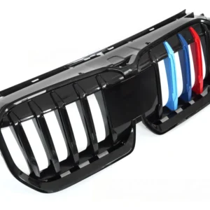 Grill BMW X1 U11 (2022–) Glossy Svart Tri-Colour - GRBMV1