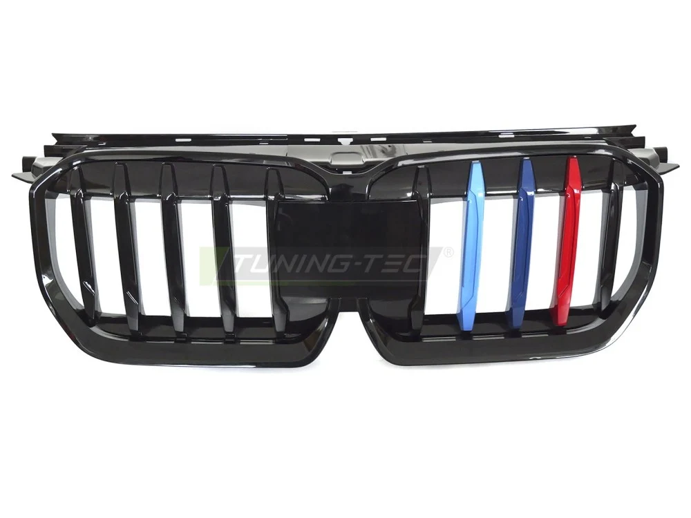 Grill BMW X1 U11 (2022–) Glossy Svart Tri-Colour - GRBMV1