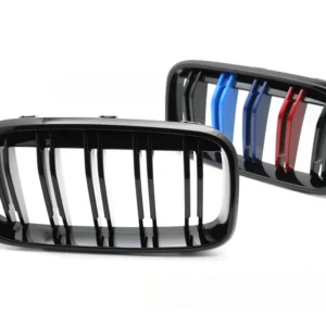 Grill BMW X2 F39 (2018–2023) Sport Glossy Svart Tri-Color - GRBMV4