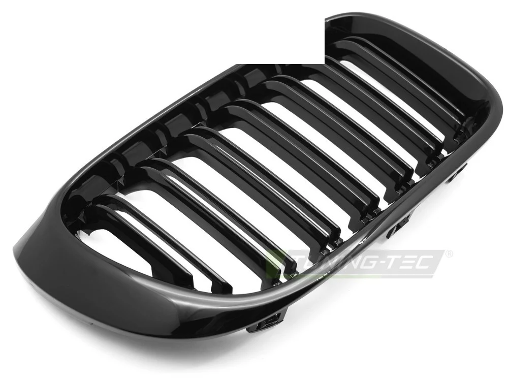 Grill BMW X3 F25 (2010–2017) Sport Glossy Svart Double Bar - GRBMV5-F25