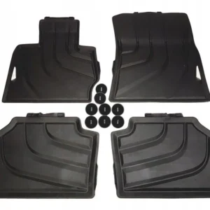Gulvmatter Bmw X3 (F25) / X4 (F26) (2010-2017) – TPE Gummi + Stål | BMW OEM