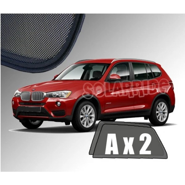 Solskjerm Bmw X3 (F25) (2010-2017) (2 stk)