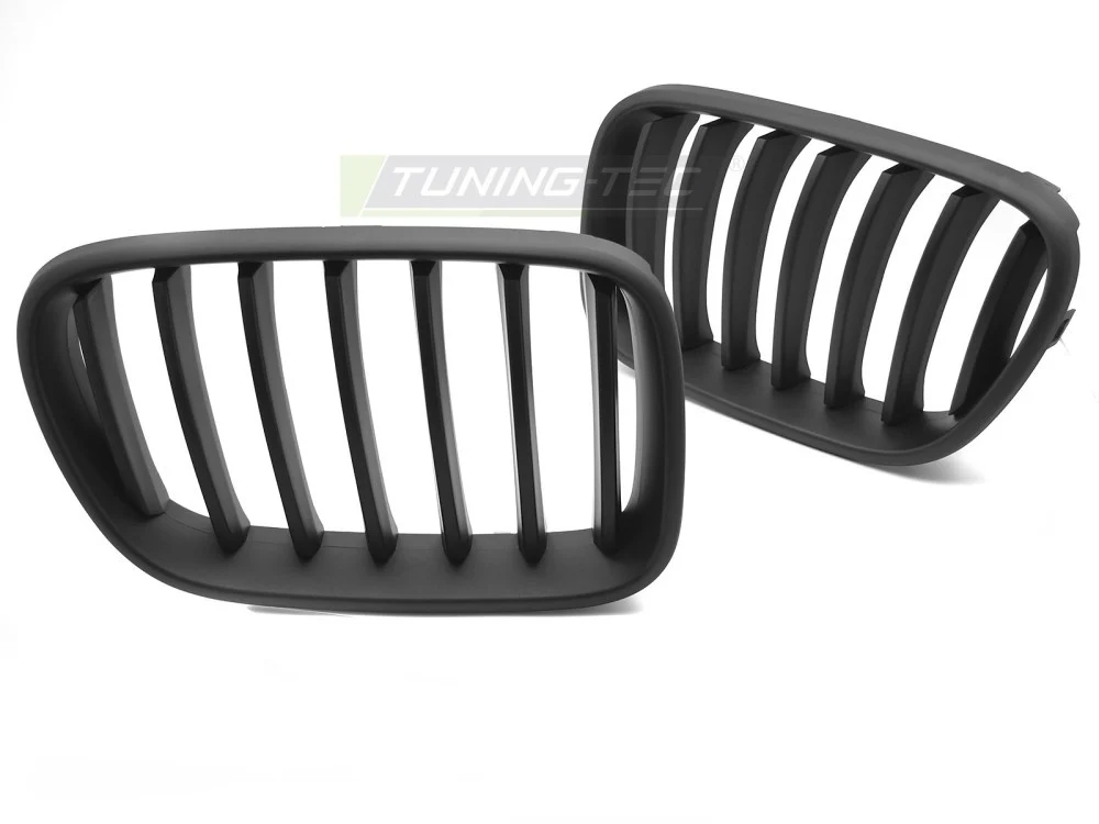 Grill BMW X3 F25 2010–2014 Matt Svart - GRBMO2