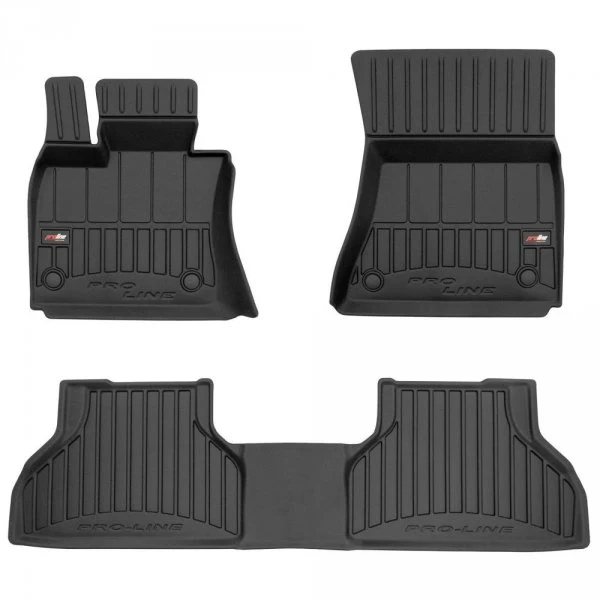 Gulvmatter Bmw X5 (E70) (2006-2013) – 3D Premium med sidekant | Frogum
