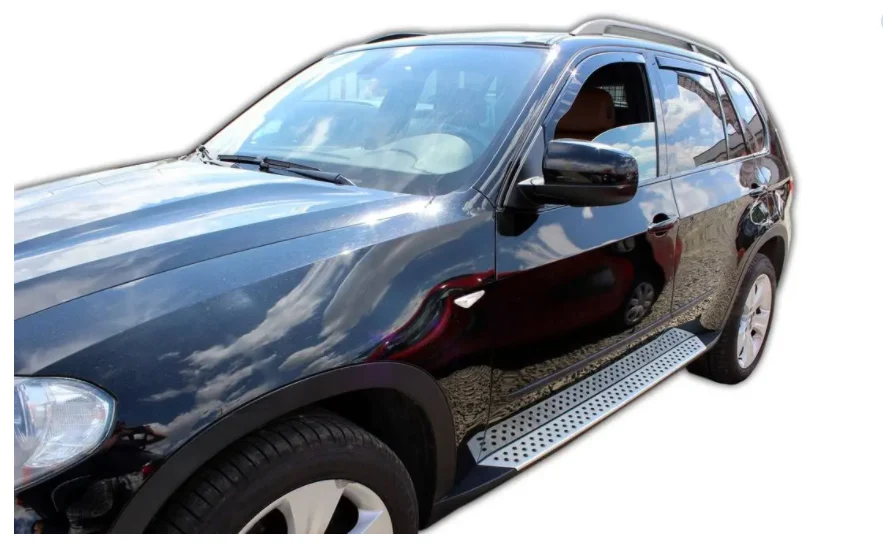 Vindavviser Bmw X5 (E70) / sett 4 stk. (2006-2013) – PMMA Plexi | Heko