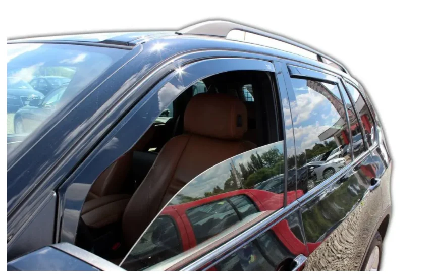 Vindavviser Bmw X5 (E70) / sett 4 stk. (2006-2013) – PMMA Plexi | Heko