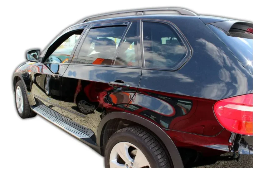 Vindavviser Bmw X5 (E70) / sett 4 stk. (2006-2013) – PMMA Plexi | Heko