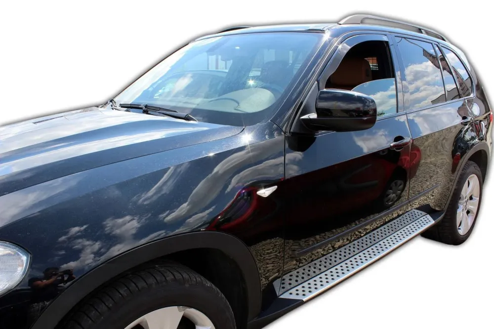 Vindavviser Bmw X5 (E70) / sett 2 stk. (2006-2013) – PMMA Plexi | Heko