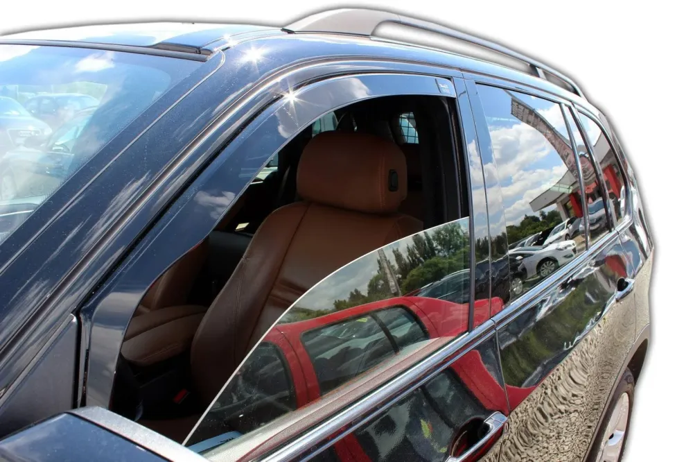 Vindavviser Bmw X5 (E70) / sett 2 stk. (2006-2013) – PMMA Plexi | Heko
