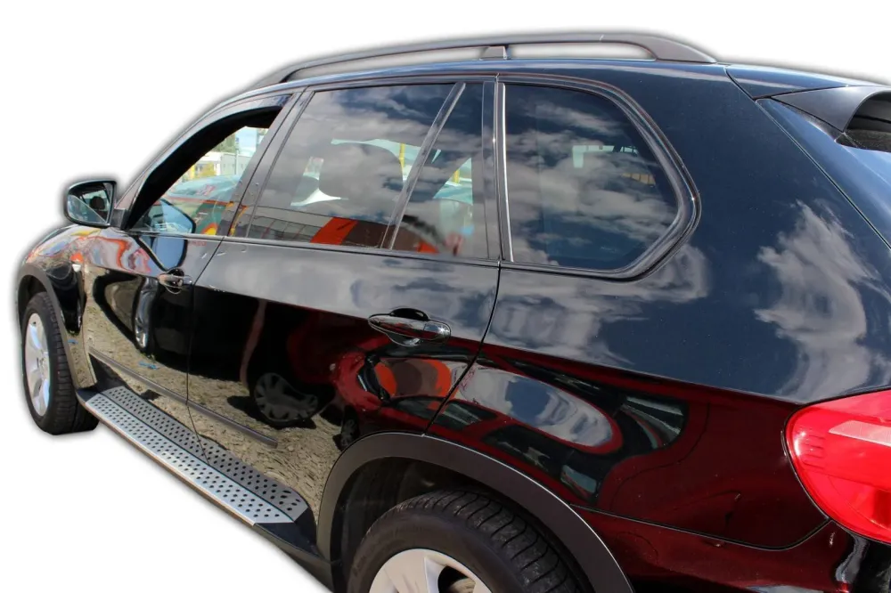 Vindavviser Bmw X5 (E70) / sett 2 stk. (2006-2013) – PMMA Plexi | Heko