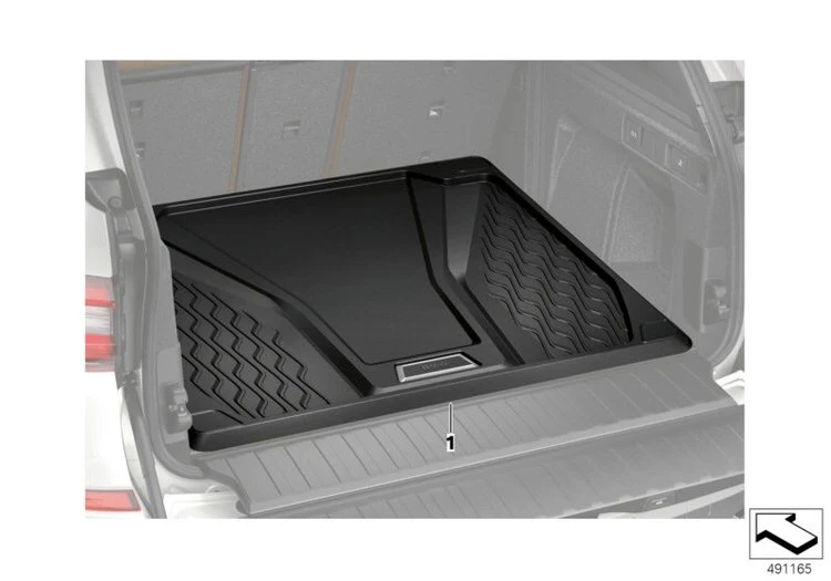 Bagasjeromsmatte Bmw X5 (G05) (2018-) – TPE - Gummi | BMW OEM