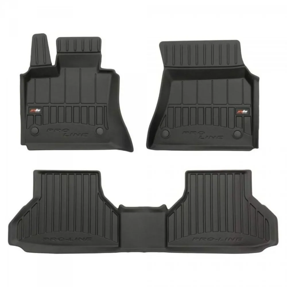 Gulvmatter Bmw X6 (E71) (2007-2014) – 3D Premium med sidekant | Frogum