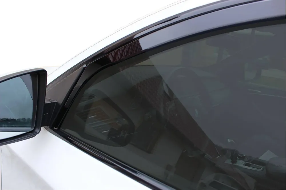 Vindavviser Bmw X6 (E71) / sett 4 stk. (2007-2014) – PMMA Plexi | Heko
