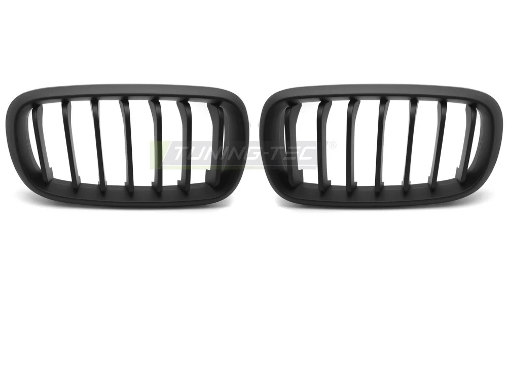 Grill BMW X6 F16 14-18 - Matt Svart