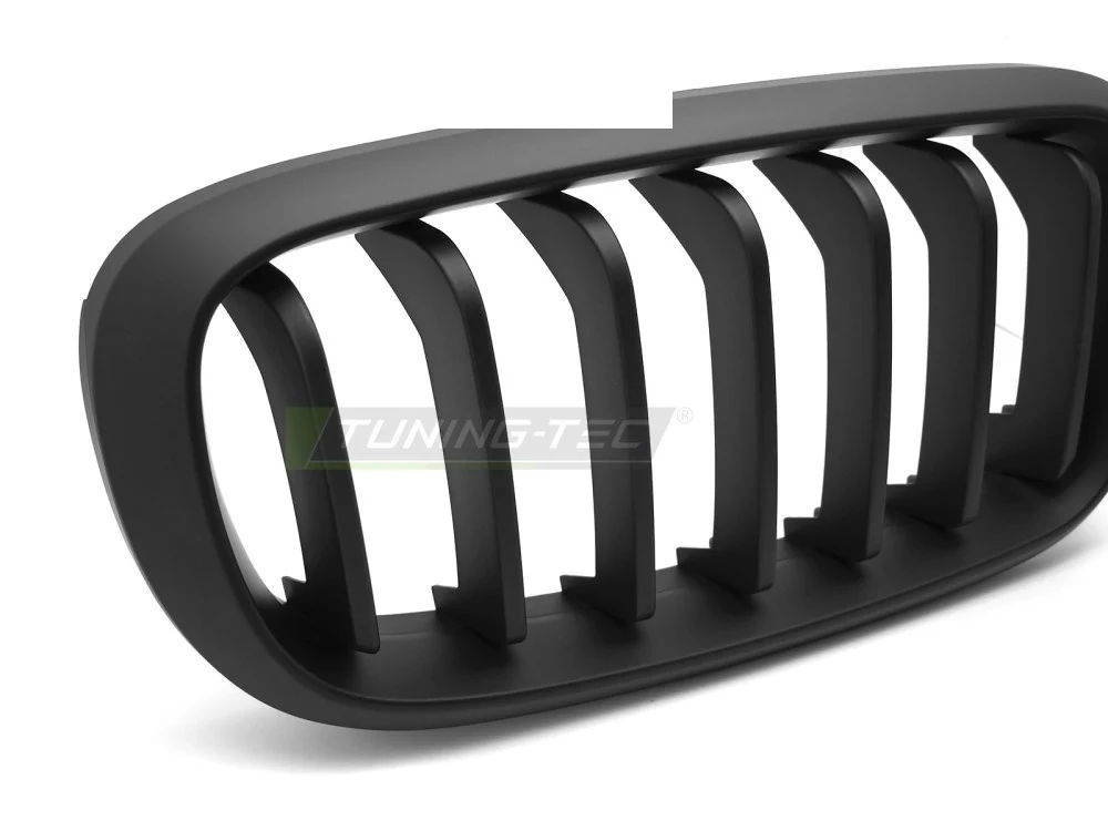 Grill BMW X6 F16 14-18 - Matt Svart