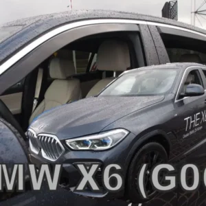 Vindavviser Bmw X6 (G06) / sett 4 stk. (2019-) – PMMA Plexi | Heko