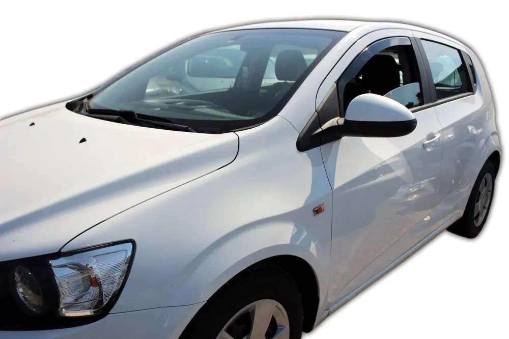 Vindavviser Chevrolet AVEO 4/5-dørs 2011→ sett 2 stk. – PMMA Plexi | Heko