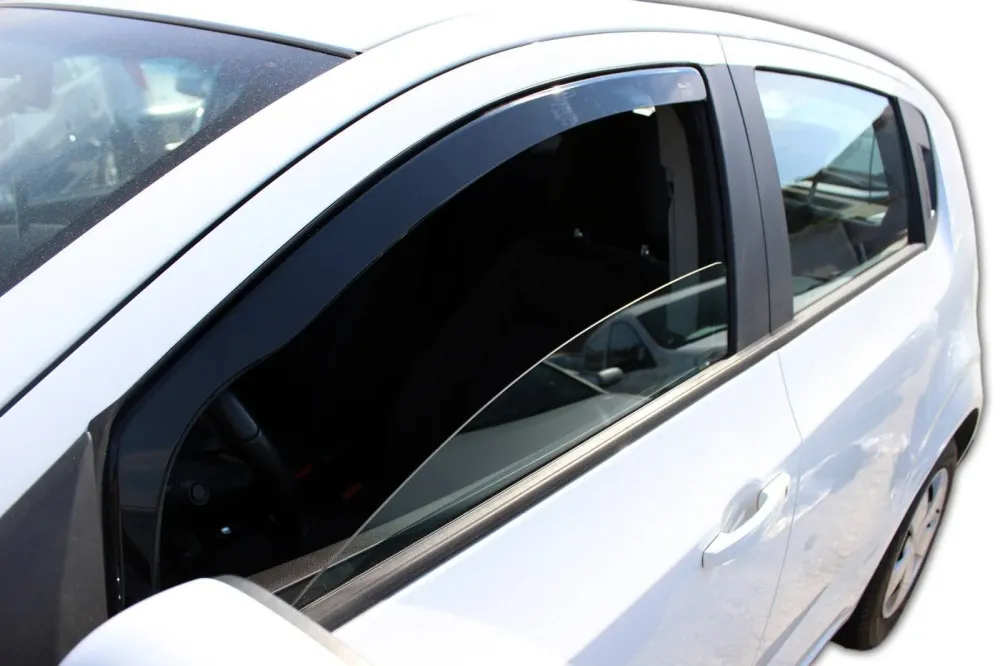 Vindavviser Chevrolet AVEO 4/5-dørs 2011→ sett 2 stk. – PMMA Plexi | Heko