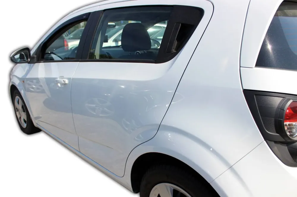 Vindavviser Chevrolet AVEO 4/5-dørs 2011→ sett 2 stk. – PMMA Plexi | Heko