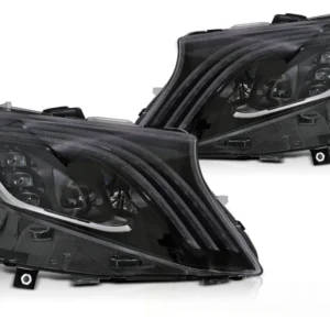 Frontlykter Chevrolet Camaro (2013–2015) Tube LED Svart - LPCT15
