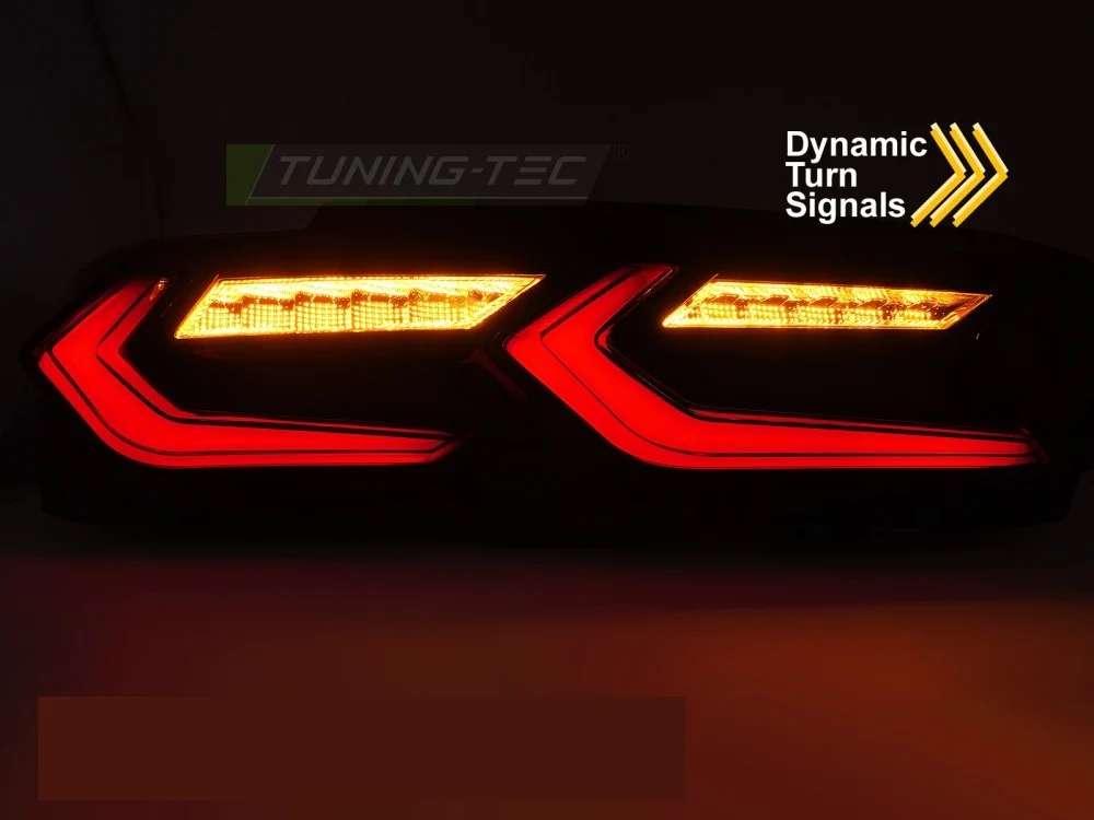 Baklykter Chevrolet Camaro (2019–2023) LED Rød/Svart - LDCT09
