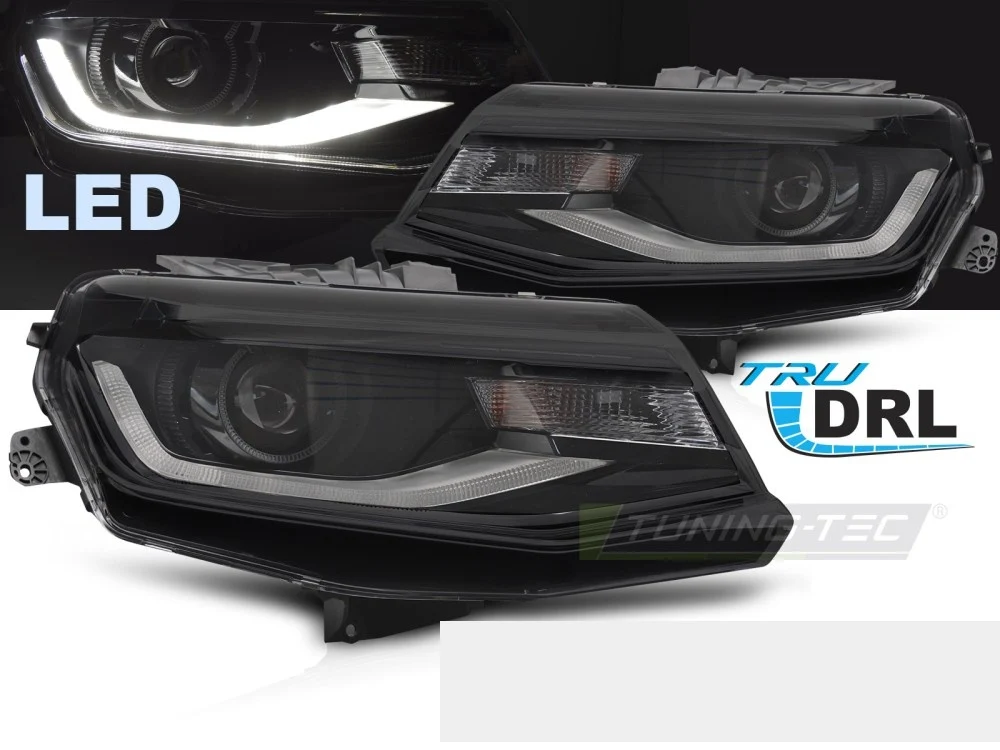 Frontlykter Chevrolet Camaro (2016–2018) LED DRL - LPCT16