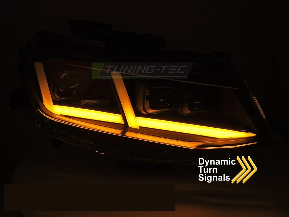 Frontlykter Chevrolet Camaro (2016–2019) Full LED Svart - LPCT23