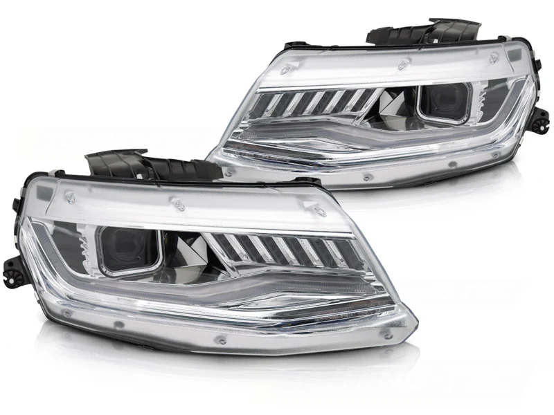 Frontlykter Chevrolet Camaro (2016–2019) HID Sekvensiell Svart - LPCT14