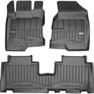 Gulvmatter Chevrolet Captiva (2006-) – 3D Premium med sidekant | Frogum