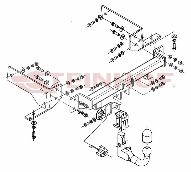 Tilhengerfeste Chevrolet Captiva (2006-2013) – avtagbart | Steinhof